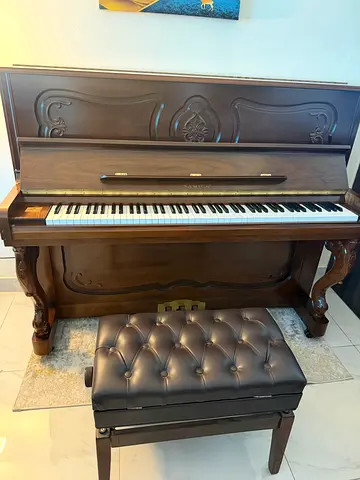 Samick Upright Piano With Bench