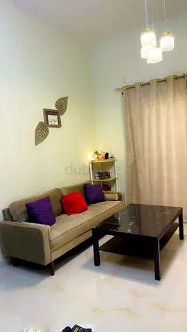 3-Seater Sofa with Coffee Table and Cushions - Flawless