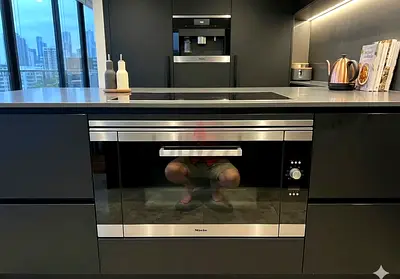 Miele built electric oven 90cm made in Germany
