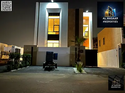 للبيع فيلا بتصميم مودرن مميز| شامل رسوم التسجيل والتملك | قريبه من شارع محمد بن زايد وشارع الامارات | قريبه من جميع الخدمات من المالك