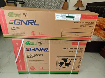 Brand new GNRL Split-Type Air Conditioner (Indoor + Outdoor Units) - R410A