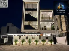 Luxury villa with direct garden views, 6200 sq ft built-up area, two floors and a rooftop with eleva