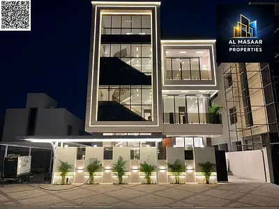 Luxury villa with direct garden views, 6200 sq ft built-up area, two floors and a rooftop with elevator. Freehold ownership for all nationalities, all