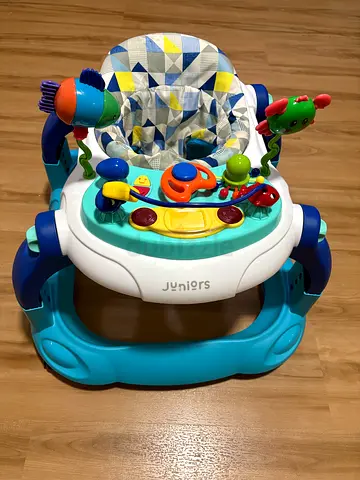 Juniors interactive baby walker with activity tray (good condition)