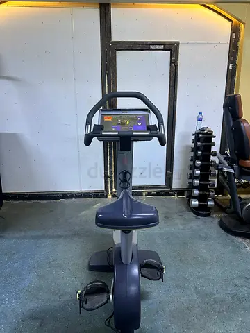Upright Exercise Bike with Console - Good Working Condition