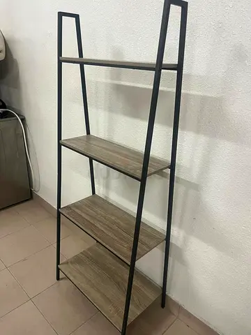 Homebox brand 4-tier ladder-style shelf
