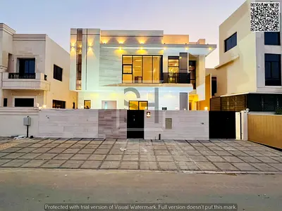 Villa for sale opposite a garden, including registration fees, electricity, water and air conditioning.