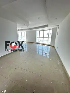 2BR apartment for annual rent in Al Bustan Tower Ajman, free parking &amp; AC, panoramic balcony, bu