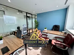 Furnished Premium Office | 200 Sq Ft | Fahidi Heights | Near Metro | Trident Nexus Business Centre