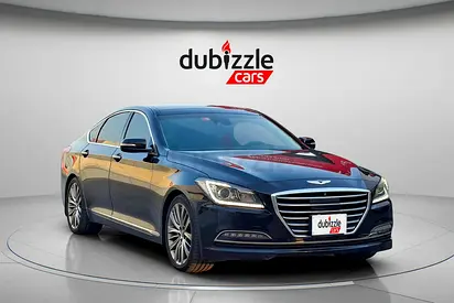 AED 1919/month | 2015 Hyundai Genesis Royal 3.8 | GCC Specs | Ref#459819