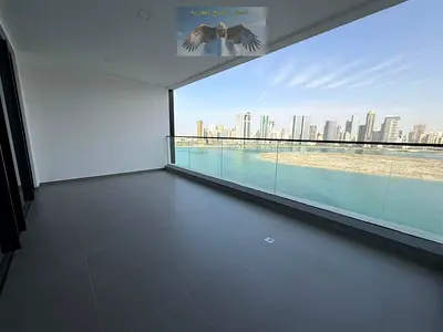 2 Parking spaces | Gym & Pool | Full panoramic sea view | Master rooms | Maid’s room | Directly on Al Khan Beach