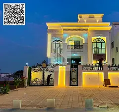 Classic villa with 5 master bedrooms in Al Zahia with central air conditioning