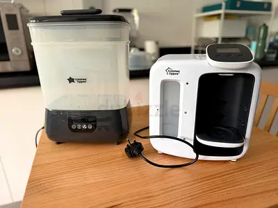 Tommee Tippee Sterilizer and Perfect Prep Day  Night Machine - Good Condition