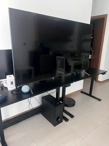 55-65 inch Flat Screen LED TV with Soundbar and Subwoofer (Excellent Working Condition)