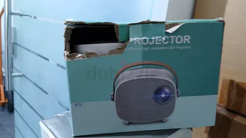 Portable LED Mini Projector with Carry Box (used)