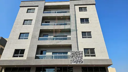 For rent – 1-bedroom apartment with a living room in a brand-new building, first tenant, in Al Jurf