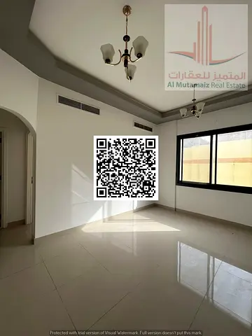 One bedroom and living room for rent in Al Nuaimiya 2. The apartment is very clean.