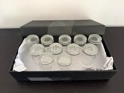 11 Glass Shot Glasses (20ml)