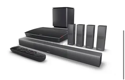 Bose Home Theater lifestyle 650 5.1 Surround Sound System with Subwoofer, Remote and extra stands