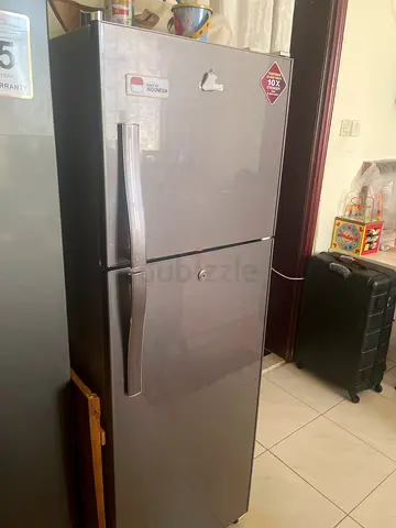Geepas Double Door Refrigerator - Good Condition, Spacious