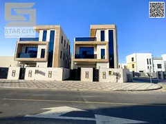 Luxury villa for sale in Al Bahia, corner location on two streets, with super deluxe finishing and a