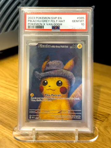 PSA 10 - Pikachu with Grey Felt Hat - Van Gogh SVP 2023