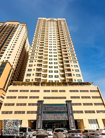 FORTUNE RESIDENCY: BIG 2 BED HALL PARKING IN EMIRATES CITY