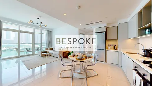 Furnished 1BR | Waterfront Views | Beach Access | Sunrise Bay