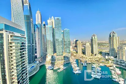 Amazing Marina View | Unfurnished | 3 Bedroom