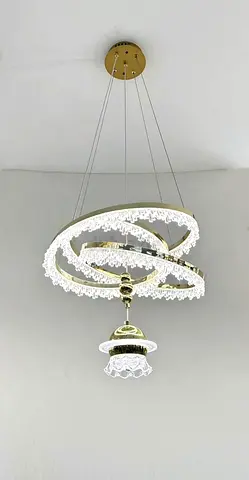 Modern LED Ring Chandelier Light | Luxury Ceiling Light | Home Decor