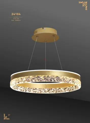 Modern LED Ring Chandelier Light | Luxury Ceiling Light | Home Decor