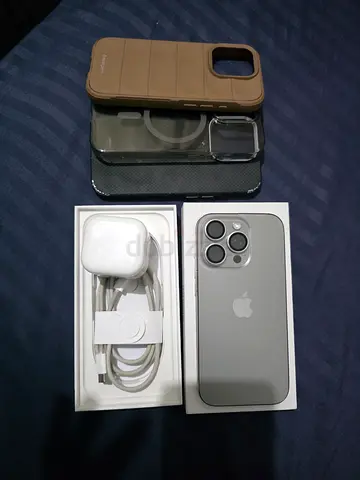 Iphone 16 Pro 256 GB | Natural Titanium 10/10 Condition | TDRA Middle East Version
