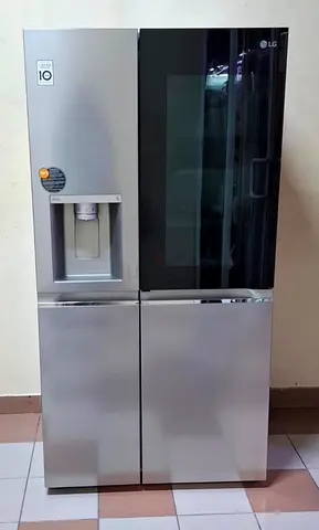 LG Brand Instaview Latest New Model Fridge freezer,  With Water dispenser and ice maker  Stainless