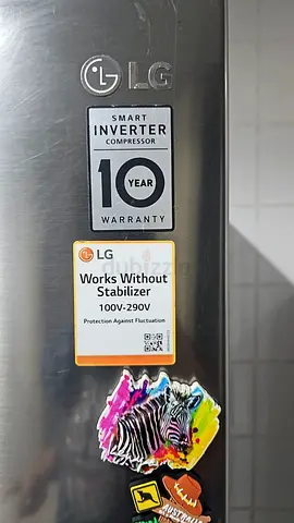 LG Refrigerator with Smart Inverter Compressor - Good Working Condition