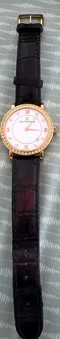 Carl F Bucherer (now Rolex) Rose Gold with Diamond and Leather Strap