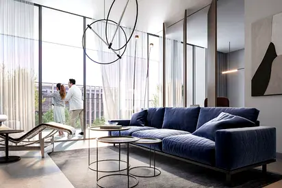 High End 2BR Duplex | 3141sqft | Hotel Amenities