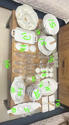 Crockery and dining