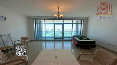 1bhk City view apartment for rent in Corniche Residences