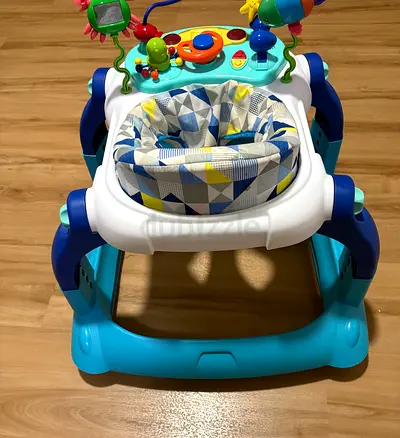 Juniors interactive baby walker with activity tray (good condition)
