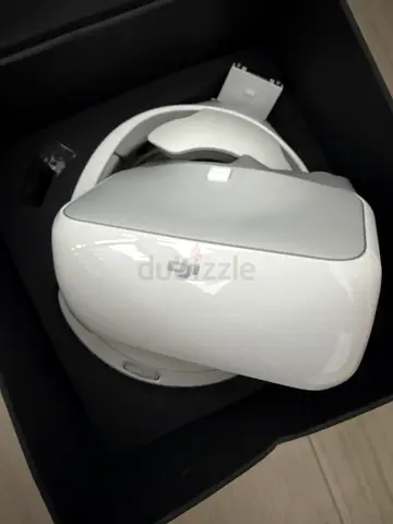 DJI Goggles — White FPV Headset (Excellent Condition)