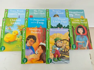 Set of 10 Ladybird Childrens Read-It-Yourself Level 2 Story Books (Classic Tales)