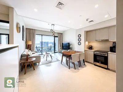 Ready to Move Furnished 1BHK | Burj & Sea View