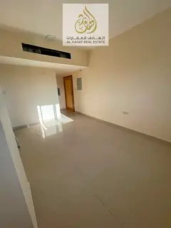 Annual rent in Ajman, Al Rashidiya 3 area, opposite Ajman Towers. The building is for families. The
