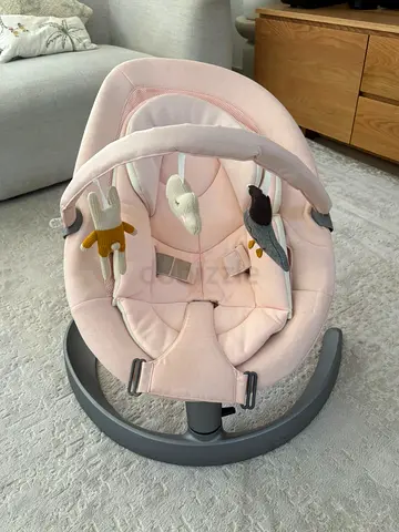Nuna leaf grow- brand new. Pink Baby Rocker/Bouncer with Toy Bar -never used
