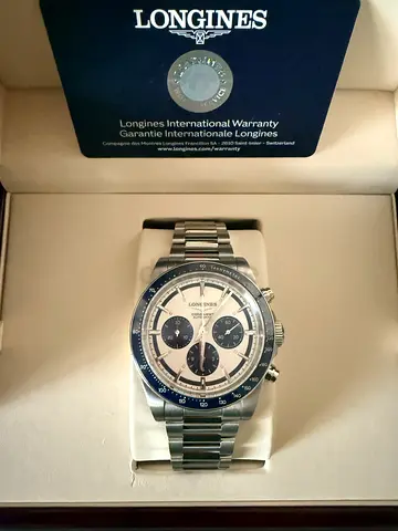 Longines Conquest Stainless Steel Mens Watch - Good Condition