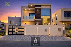 Villa for sale near a mosque, ready to move in, equipped with electricity, water and air conditionin