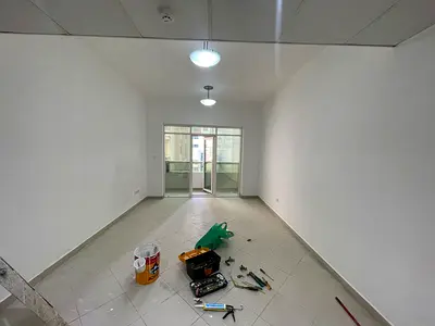 Two master bedrooms living room store balcony free maintenance all year prime location Khalid Lagoon near Al Noor Mosque ideal home