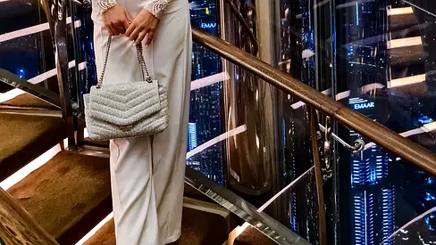 Steve Madden Silver Bag