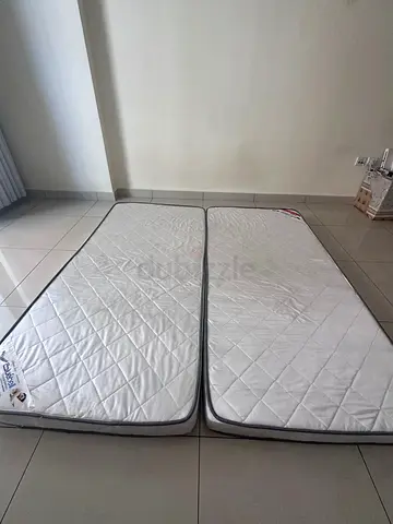 Two single mattresses (new) - execellent condition