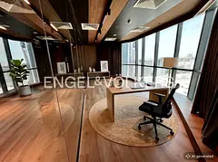 Glass Partitions | Sleek Interior | Unfurnished